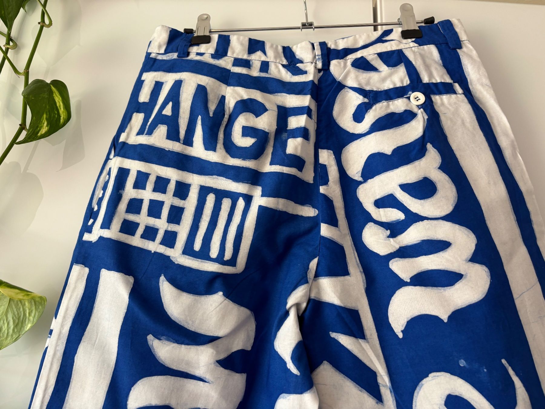 Hosen: POPLIN PROJECT gemusterte Hose Gr. S – Gebraucht aus Zürich von missmodernage 4