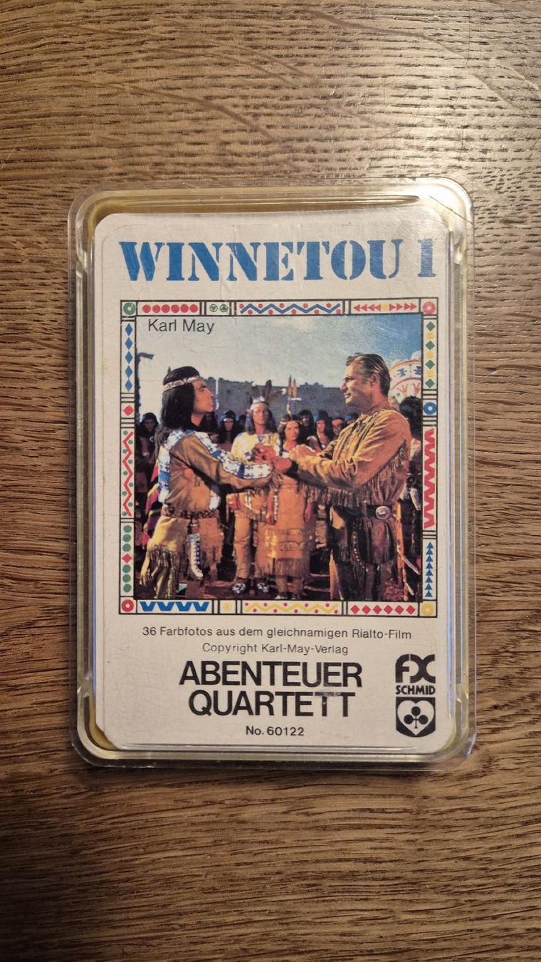 Giochi: Winnetou Quartett Spiele Set 1-3 – Usato da Klingnau venduto da hae_j9k9 1