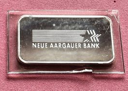 NEUE AARGAUER BANK - 20 GRAMM FEINSILBER