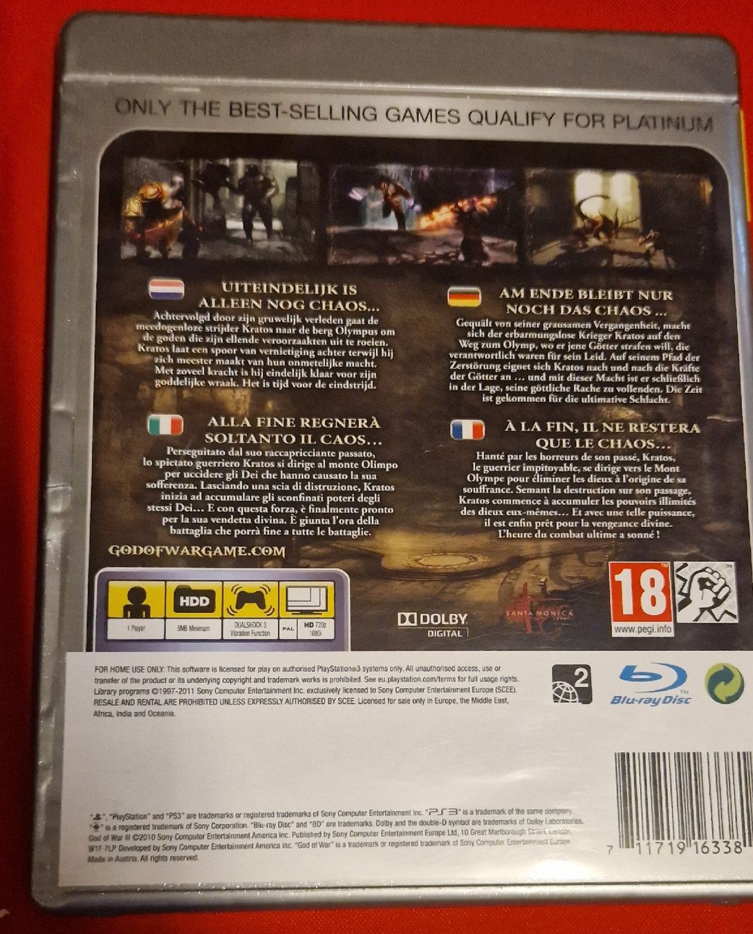 Sony Spiele: God of War III PS3 – Gebraucht aus Villars-sur-Glâne von MrLobTec 1