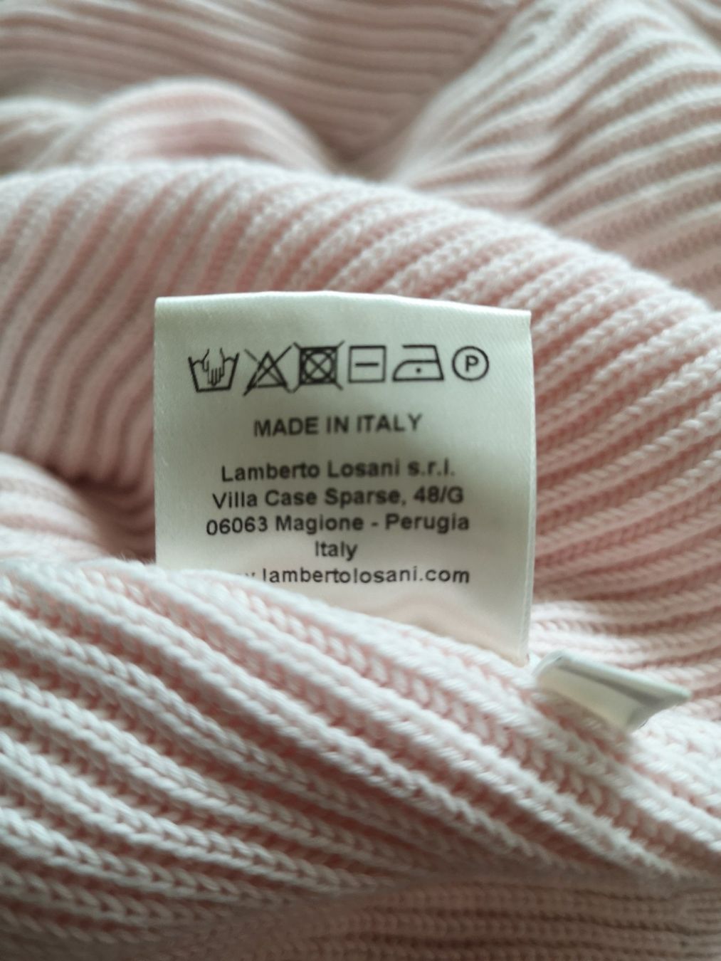 Maglioni & Felpe: Pullover Strickpullover von Lamberto Losani in Pastell Rosa – Usato da Suhr venduto da Funkenflug 6