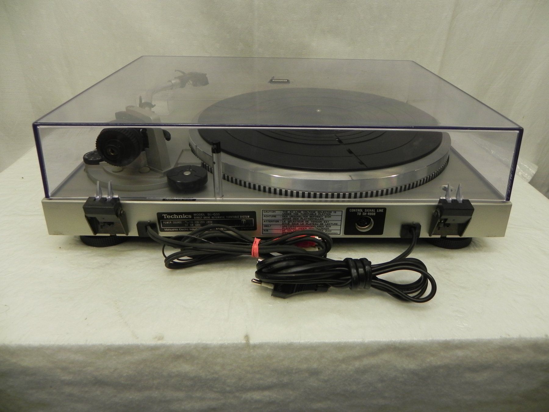 Technics Plattenspieler: Technics SL - Q33 ein hochwertiger Plattenspieler – Gebraucht aus Basel von Life-Style-Art 9
