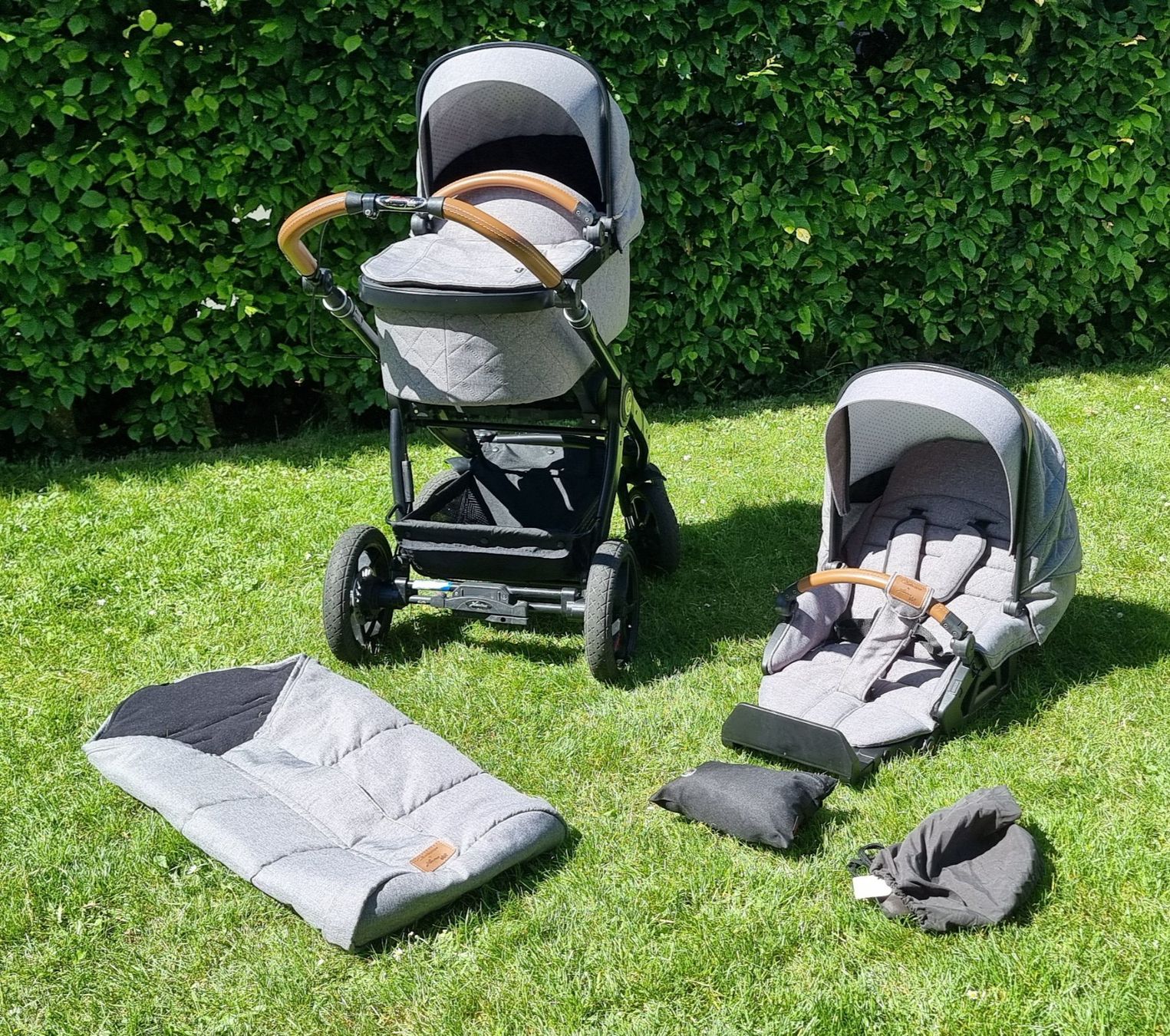 Hartan Kinderwagen: Hartan R1 GTS Selection Set mit Handbremse – Gebraucht aus Uster von ang_hw7q