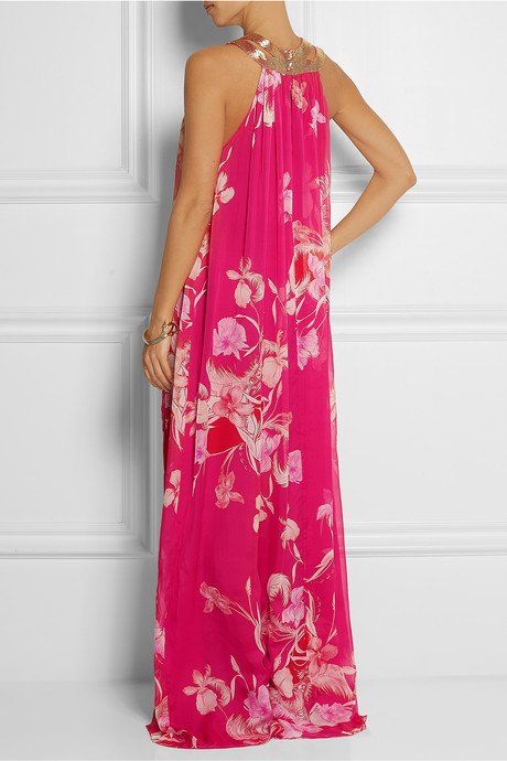 Vestiti: Matthew Williamson Kleid / robe S/M 100 % Seide / soie – Usato da Collonges venduto da arashee 1