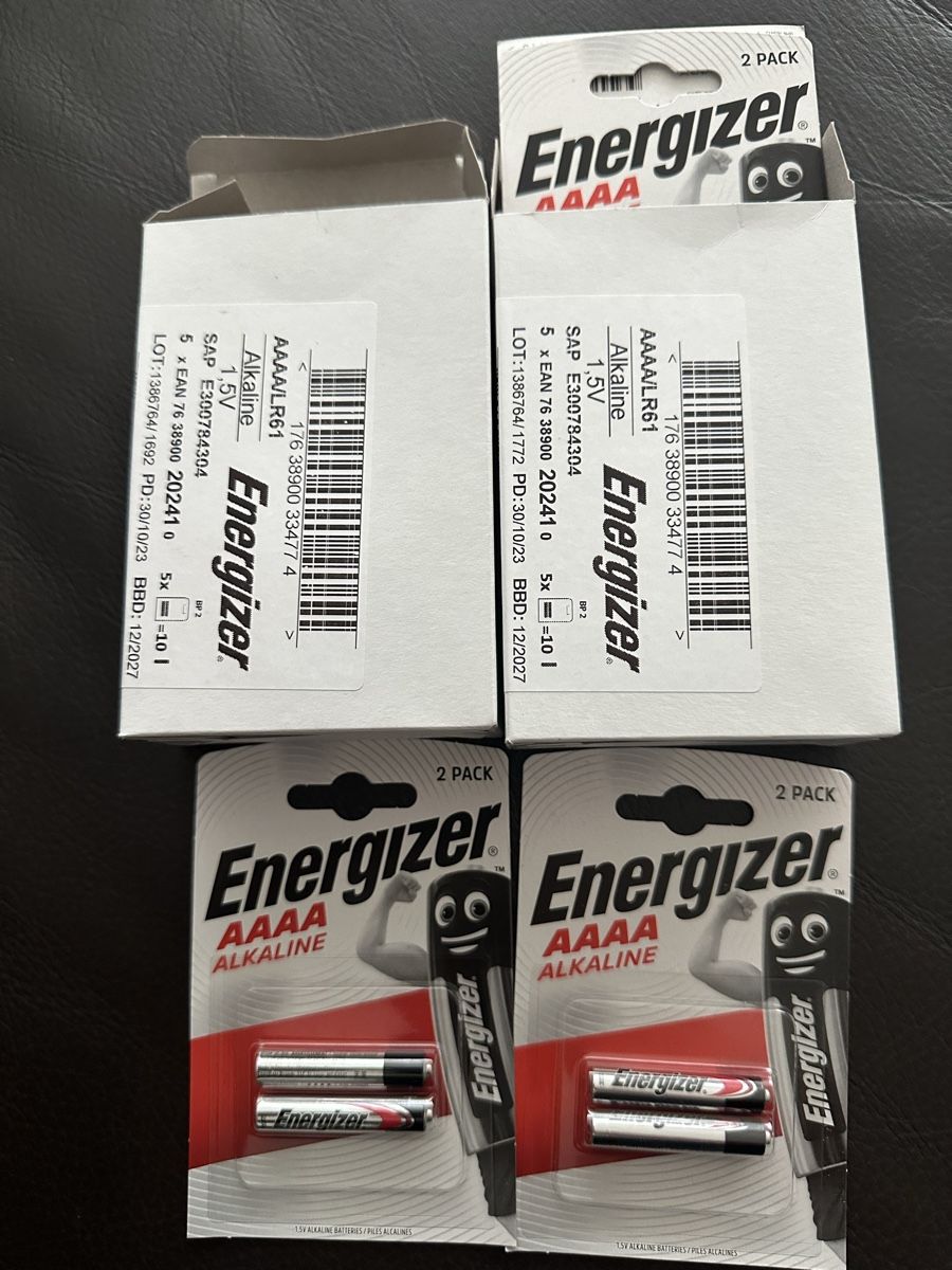 Energizer Caricatori & Batterie: Energizer AAAA Alkaline neu Batterien – Usato da Schöftland venduto da lazer04 3