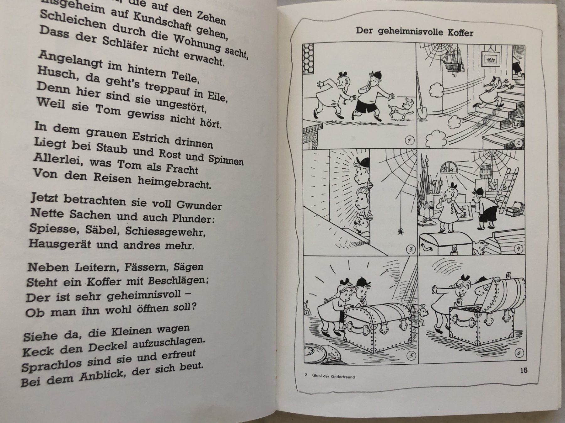 Fumetti: Globi der Kinderfreund - Band 1 – Usato da Schaffhausen venduto da durruti 5