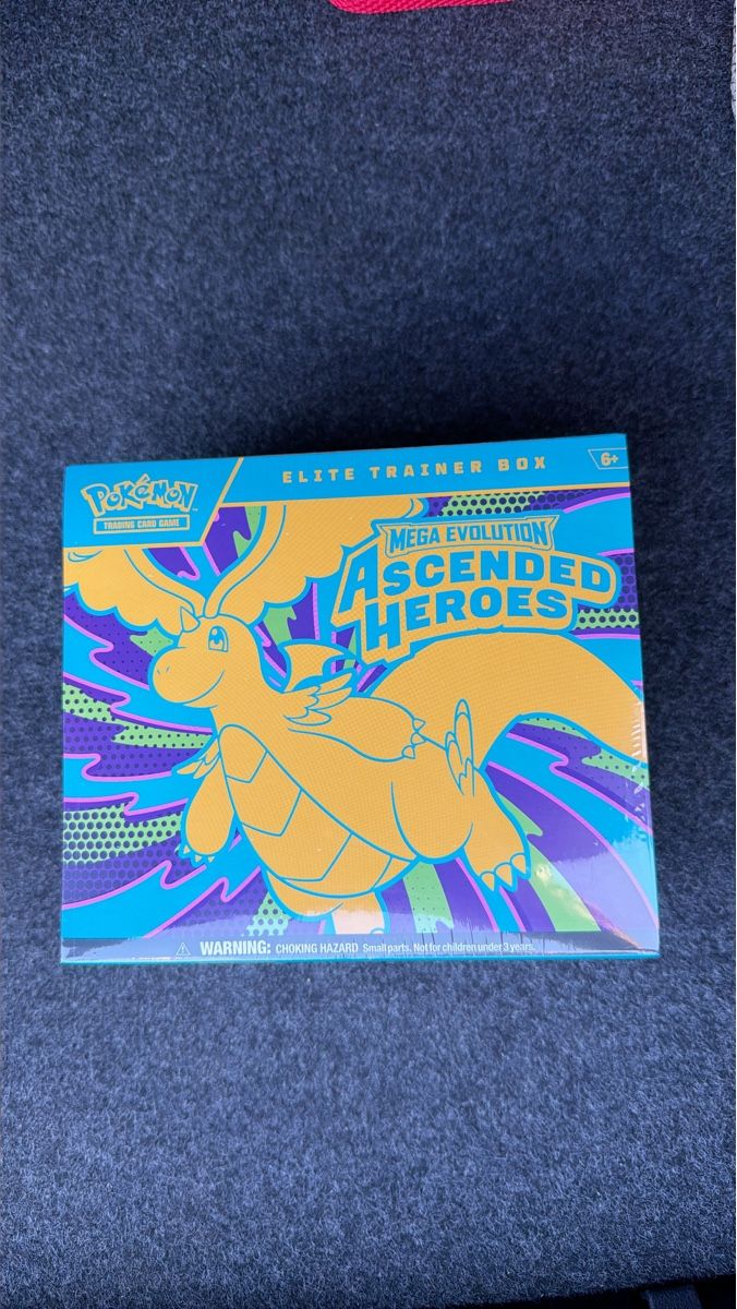Pokémon Carte collezionabili: Pokémon Elite Trainer Box Mega Evolution Ascended Heroes NEU – Nuovo e nell'imballaggio originale da Emmenbrücke venduto da itsnue
