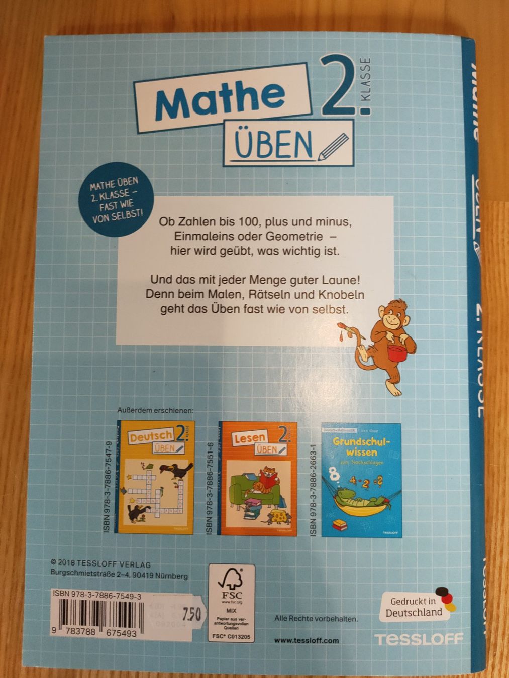 Math Übungsheft 2Klasse inkl Lösung (Neu (gemäss Beschreibung)) in Ins ...