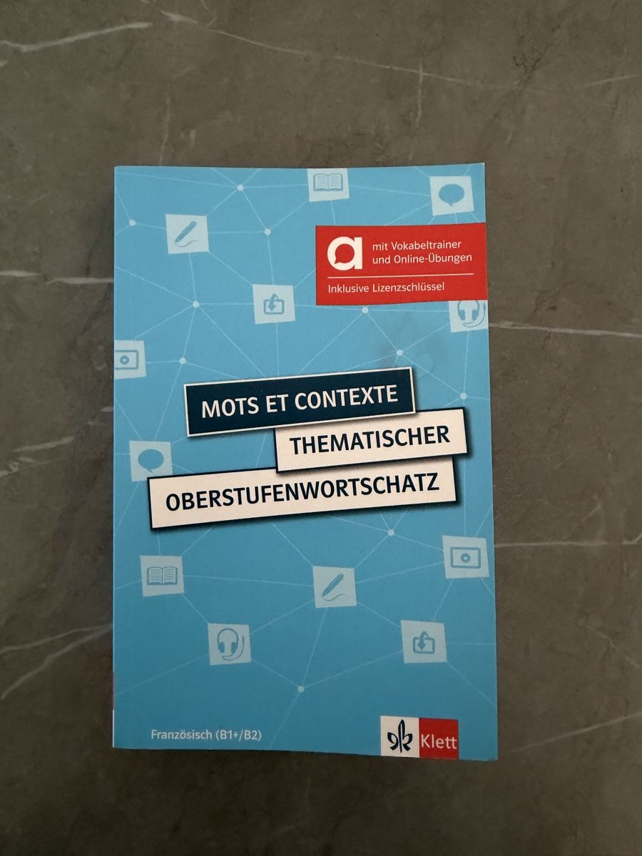 Bücher: Französischbuch Mots et Contexte B1/B2 – Gebraucht aus Niederrohrdorf von lis_jbw8