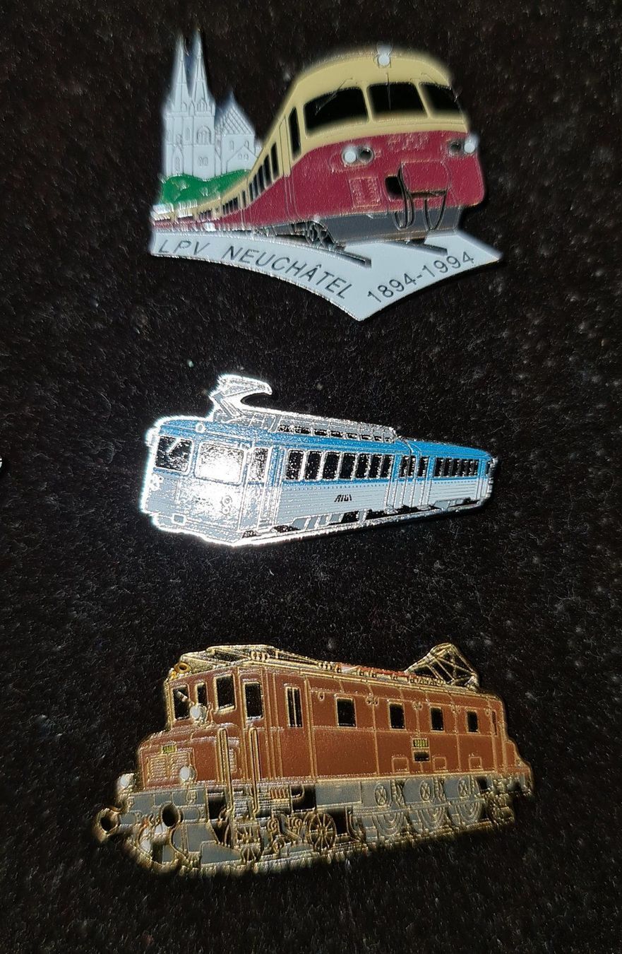 SBB/CFF/FFS Modellini di ferrovie: Pin's Schmid Muller Design – Nuovo (secondo la descrizione) da Cortaillod venduto da signep 4