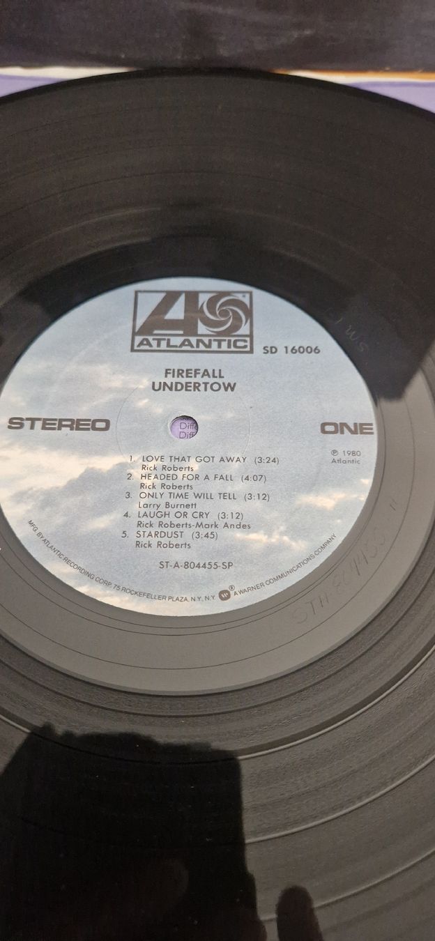 Schallplatten: ⚫️ Vinyl- Firefall - Undertow Us press Vg – Gebraucht aus Yvonand von RF-VINYL 1