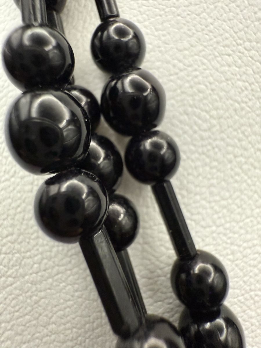 Ketten: Schwarze Vintage Halskette – Gebraucht aus Lamone von LaCantinaMagica 8