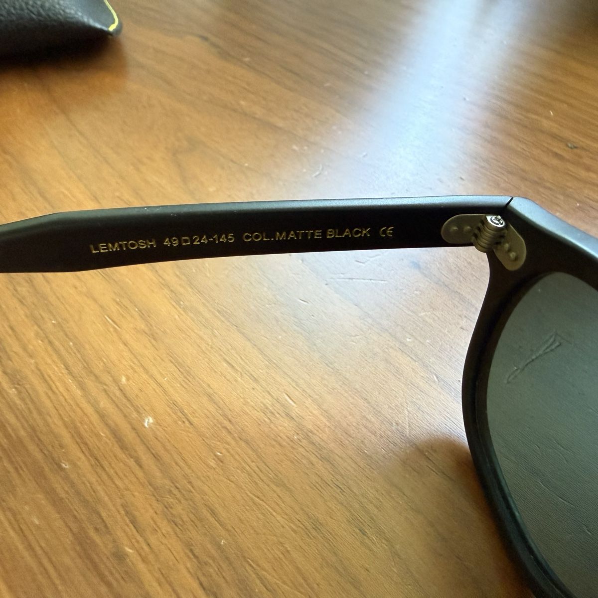 Brillen & Gläser: Moscot Lemtosh Sunglasses Matte Black 49mm Good Condition – Neu (gemäss Beschreibung) aus Vésenaz von StoneLuke 4