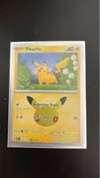Pokemon Karte Pikachu 045/128 neuwertig 30th EN