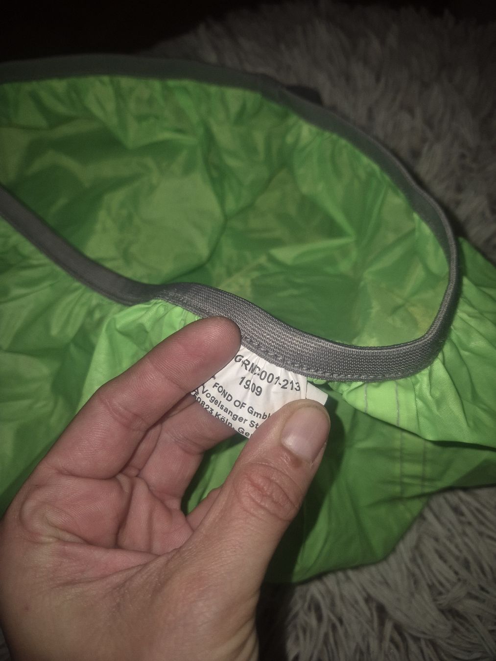 Borse & Zaini: Ergobag Regenschutz Hülle (neongrün) – Usato da Richterswil venduto da ChristinW01 5