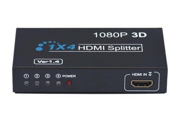 Convertitori: HDMI 1.4 Splitter 1X4 mit 1080p und 3D – Nuovo e nell'imballaggio originale da Unterägeri venduto da RmOnline 2