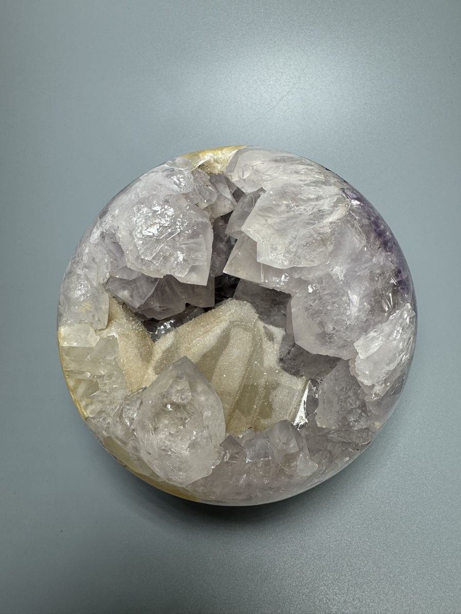 Pietre preziose: Amethyst Kugel 2.5kg, 12.5cm – Nuovo e nell'imballaggio originale da Zürich venduto da unique2010 4