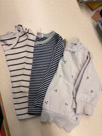 Baby Langarmshirts Set Grösse 62 bunt