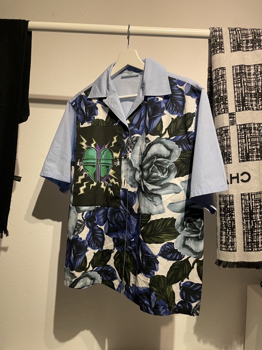 Prada Hemden: Prada Bowling Hemd Frankenstein Collection – Neu (gemäss Beschreibung) aus Rorschach von Lukinator676