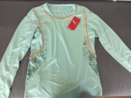 Puma Sportshirt Türkis Gold Gr.L Türkis Gold Neu mit Etikett