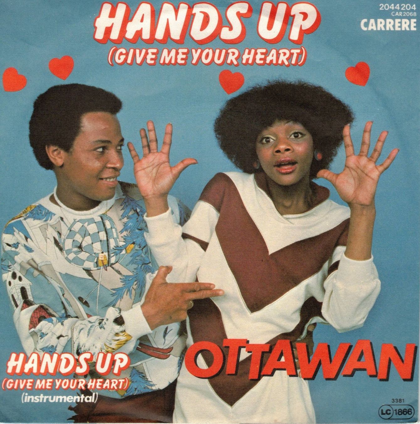 Schallplatten: Ottowan  --  Hands Up  Single7 – Gebraucht aus Rheinau von thealbum