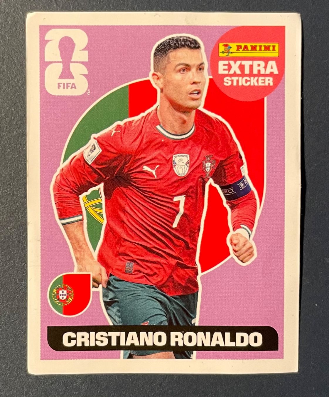 Panini Carte collezionabili: Panini WM 2026 Extra Sticker Ronaldo – Nuovo (secondo la descrizione) da Zürich venduto da Alkina