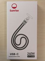 Lanyard- und Ladekabel USB Type C - 240W Fast Charge