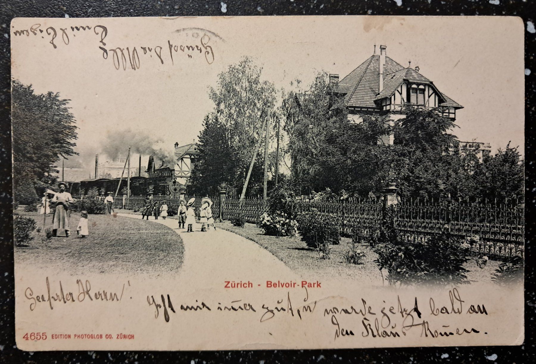 Cartoline postali: ZURICH 1905 - ANIMIERT - EINIGE MANGEL . – Usato da Ponto Valentino venduto da giorgia06