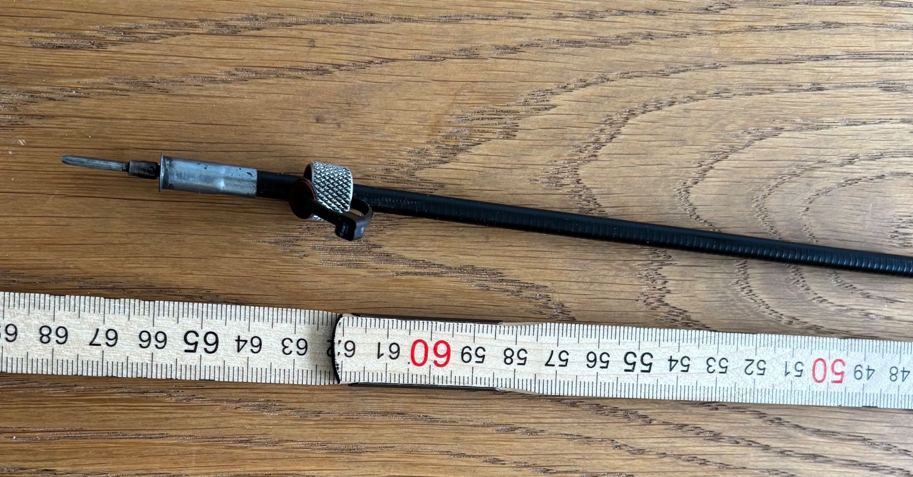 Puch Ciclomotori: VDO Tachowelle SCHWARZ 66 cm – Usato da Gerlafingen venduto da alpenbrevet 2