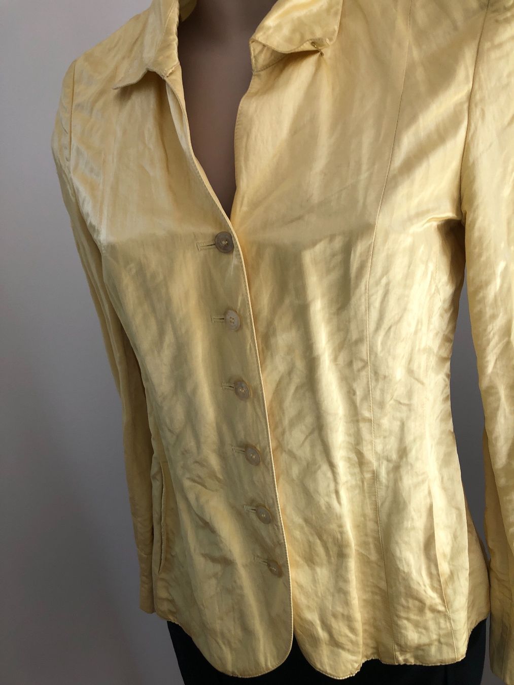 Giacche: Toller Blazer von Hauber Gr.36 gelb – Usato da Chur venduto da Renibe 5