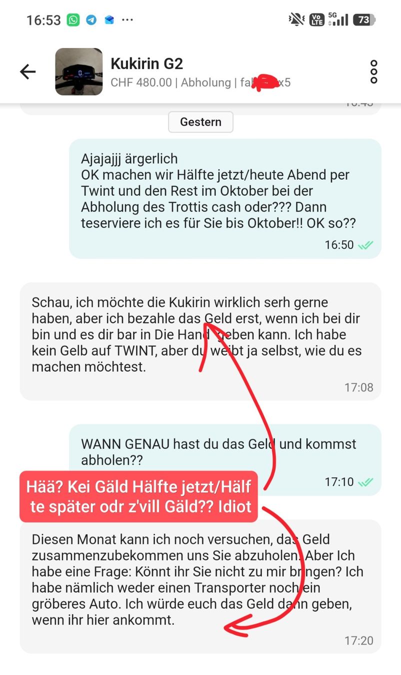 Scooters: Kukirin G2 – Gebraucht aus Stein AG von issun83 8