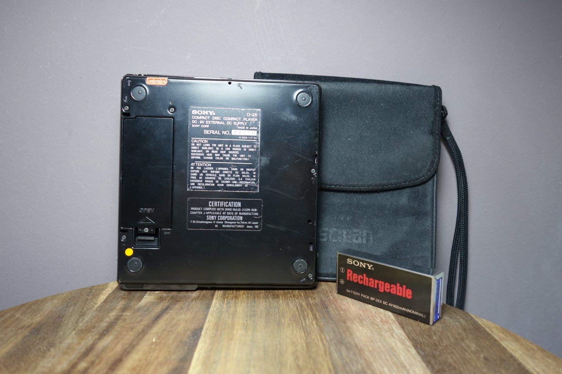 Sony Lettore multimediale portatile: Sony Discman D-25 – Usato da Bern venduto da Phandora 2
