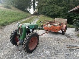 Rapid S-Super 60 Einachser (Ausweis, Anhänger + Mähbalken)