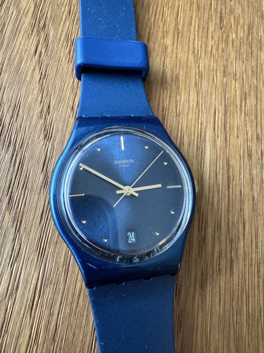 Swatch Uhren: Swatch PEARLYBLUE - GN417 – Gebraucht aus Andermatt von stark19 1