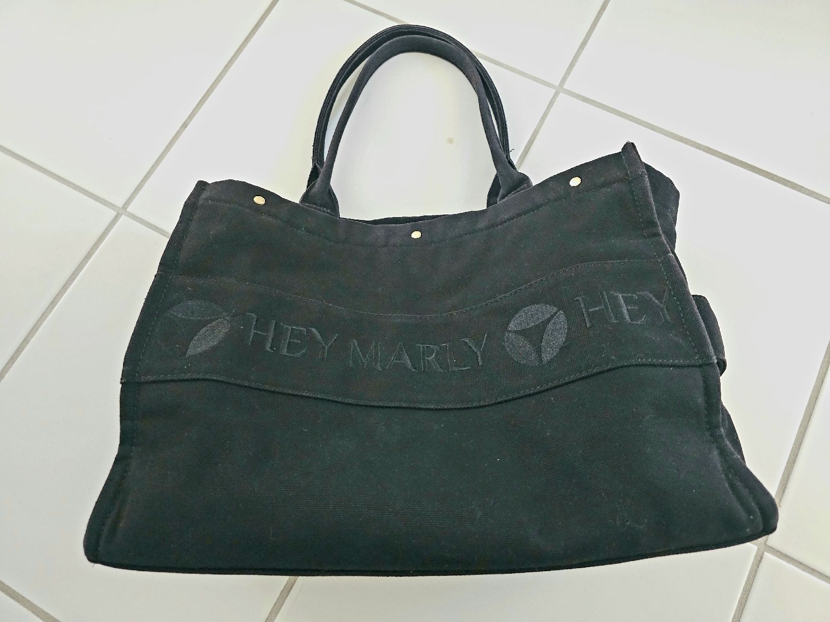 Borse da donna: Hey Marly Shopper schwarz, Schnäppchen! – Usato da Däniken SO venduto da Vane80 3