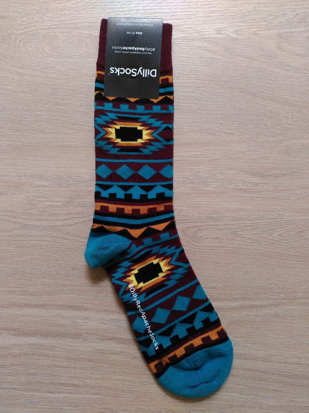 Socken: DillySocks: Red Apache Gr. 41-46 – Neu (gemäss Beschreibung) aus Zürich von alessa88 1