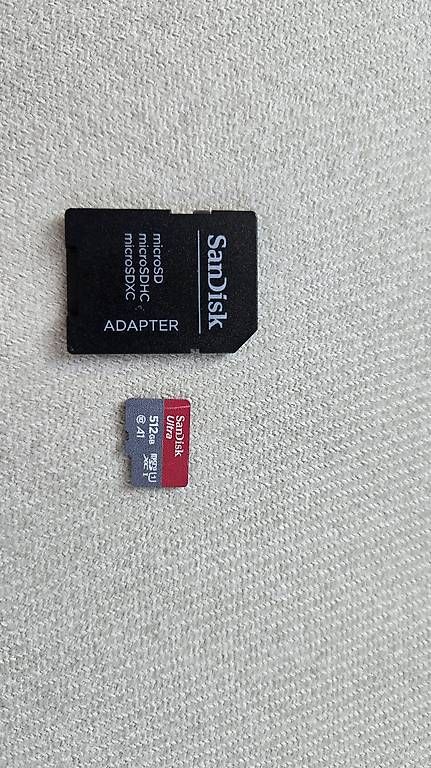 Sandisk Schede di memoria: SanDisk Micro SD Ultra 512GB – Usato da Basel venduto da fis_dana