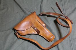 Holster Pistole Ord. 1949 / P210, mit Trageriemen etc., 1963