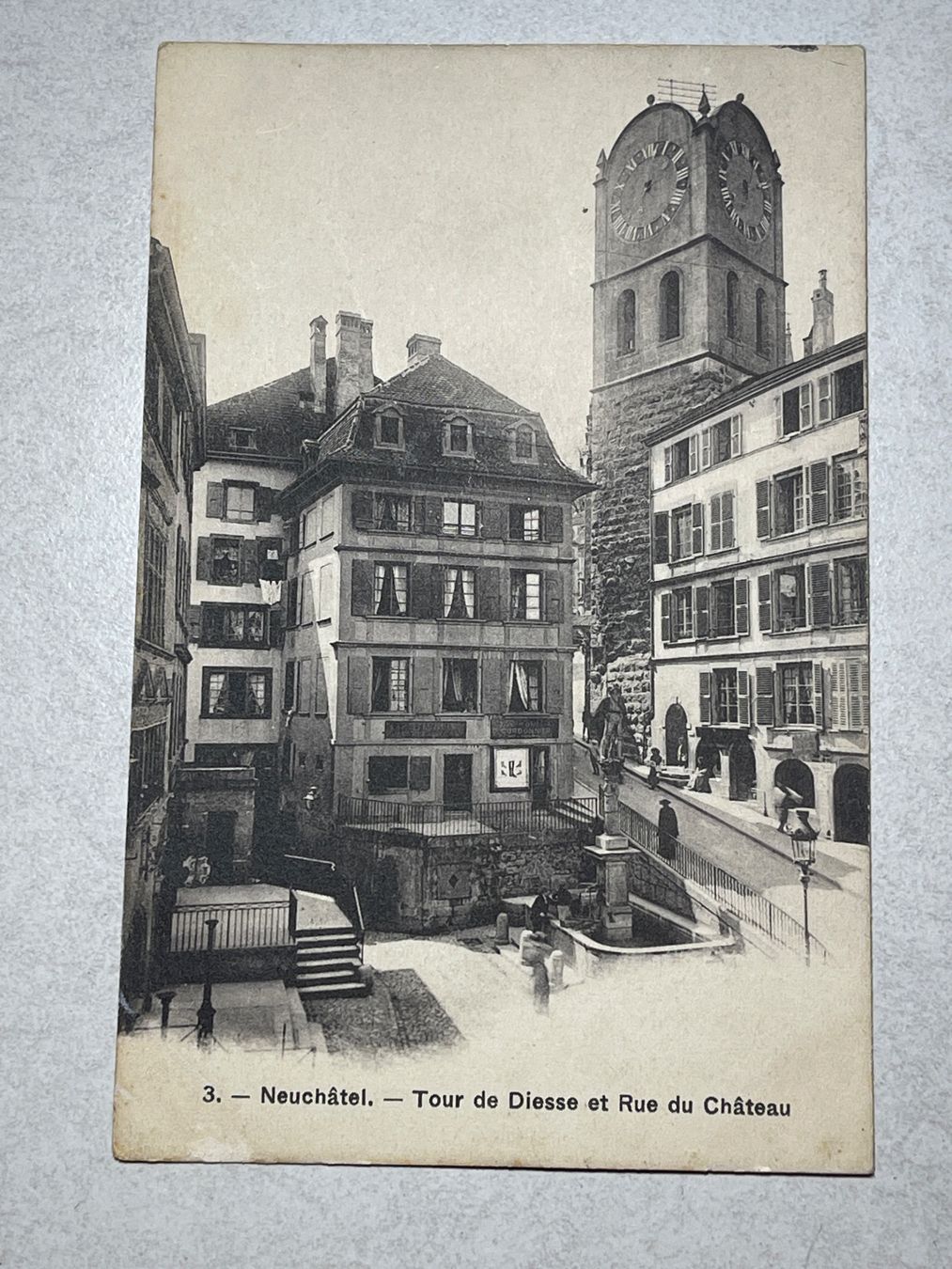 Cartoline postali: Neuchâtel, Tour de Diesse, – Usato da Strengelbach venduto da Aschatan5