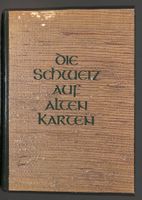 DIE SCHWEIZ AUF ALTEN KARTEN 🇨🇭1971 (Leo Weisz) 🔝 Zustand