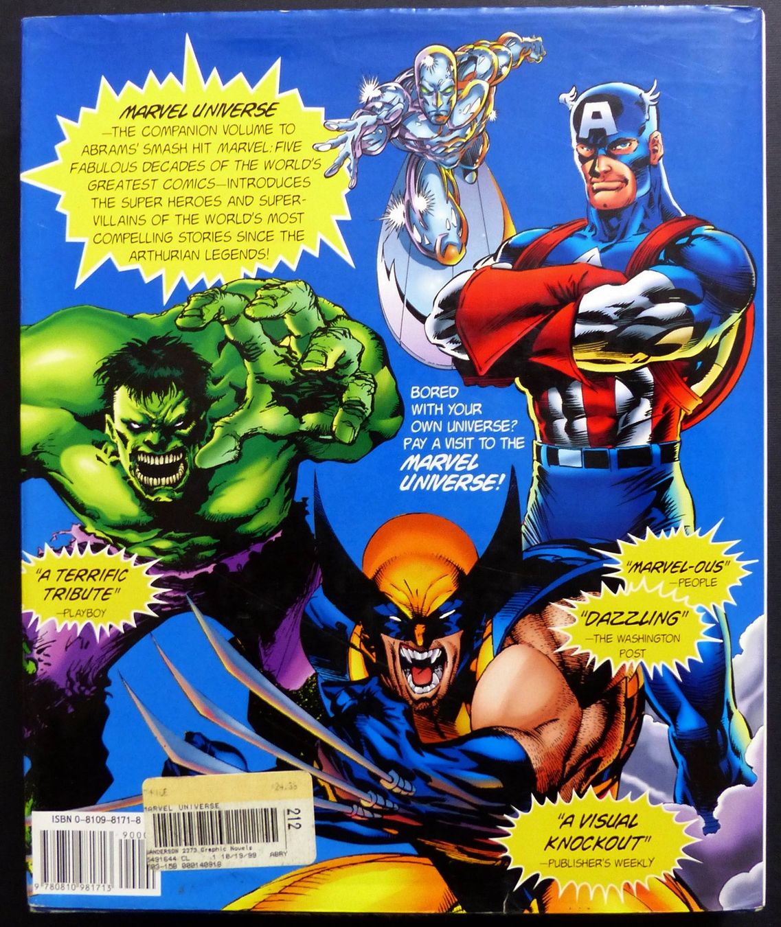 Libri: MARVEL UNIVERSE GUIDE ROMITA COVER HC BOOK MARVEL 2000 – Usato da Lugano venduto da YouWantUS 8