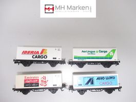 Märklin 84422 Güterwagen Set Luftfahrt Jubiläum 4 Teilig H0