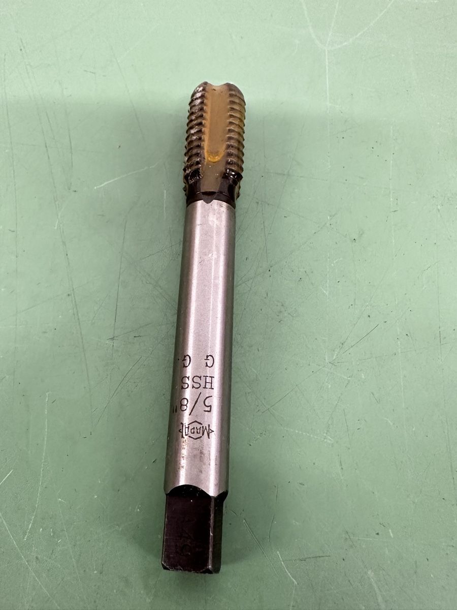 Tutti gli attrezzi: Gewindebohrer, Threading Tap 5/8" – Nuovo e nell'imballaggio originale da Aarberg venduto da SNMachines 2