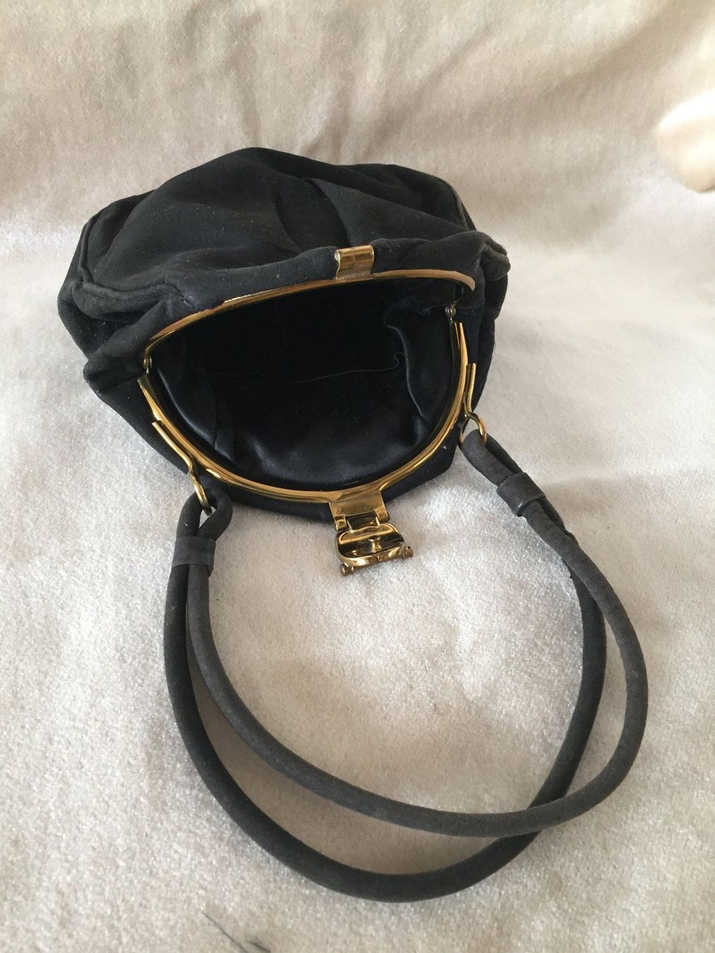 Borse da donna: Vintage Kleine Leder Handtasche – Usato da Schaffhausen venduto da vintageville 7