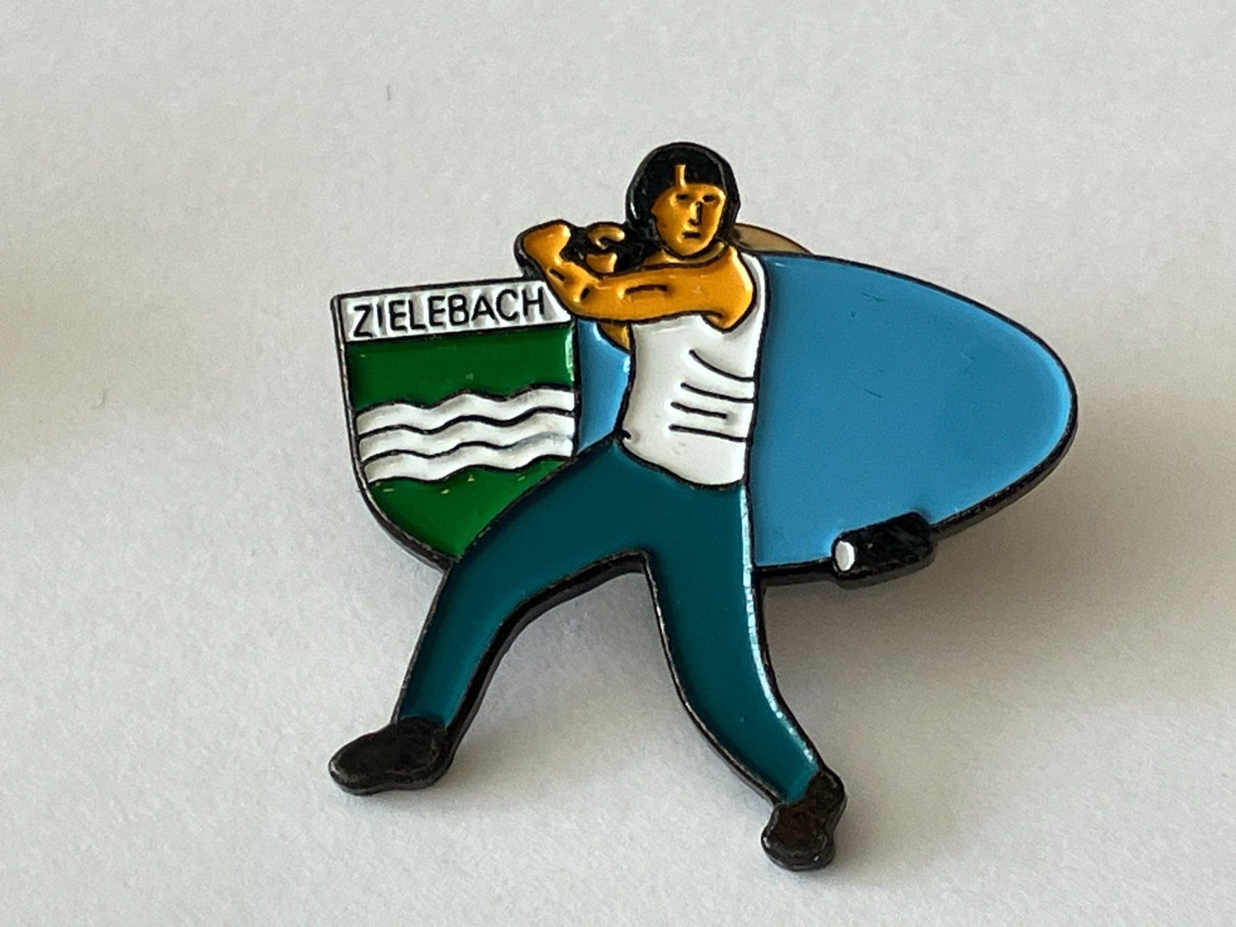 Placchette & Badge: 1 Pin Zielebach – Usato da Basel venduto da djwwpp