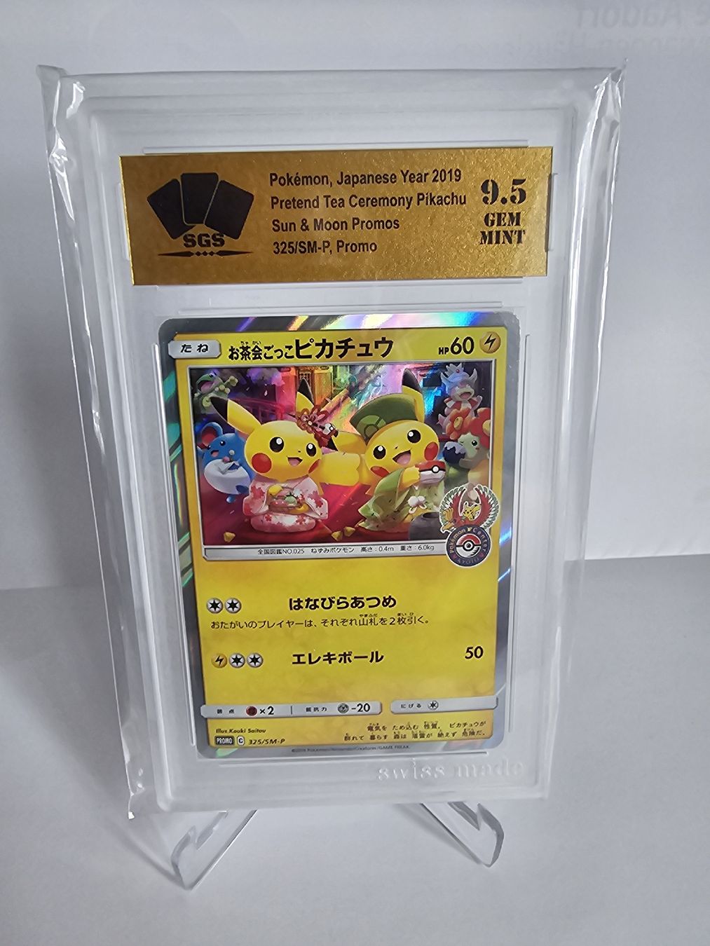 Pokémon Carte collezionabili: Pokemon Pikachu Tea Ceremony SGS 9.5 – Usato da Aadorf venduto da A_L_PKM_01