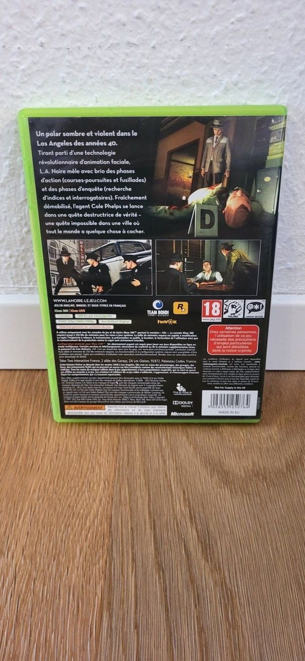 Microsoft Giochi: Xbox 360 - L.A. Noire – Usato da Münsingen venduto da Heroism2010 1