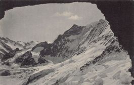 ALPIN: Jungfraubahn, Station Eismeer, Stempel 25.VIII.1910