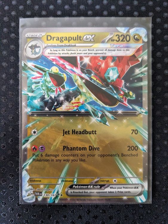 Booster Bundle Pokemon Dragapult Ex 130/167 - Twilight Masquerade Double  Rare Pokemon TCG Card - NM Dragapult Ex 130 Value