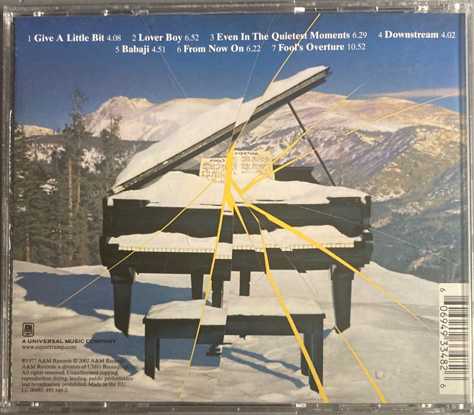 Schallplatten: SUPERTRAMP - EVEN IN THE QUIETEST MOMENTS – Gebraucht aus Poliez-Pittet von Newtown-Records 1